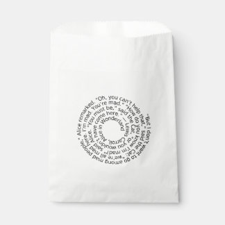 Sacs de faveur de la fête de devis