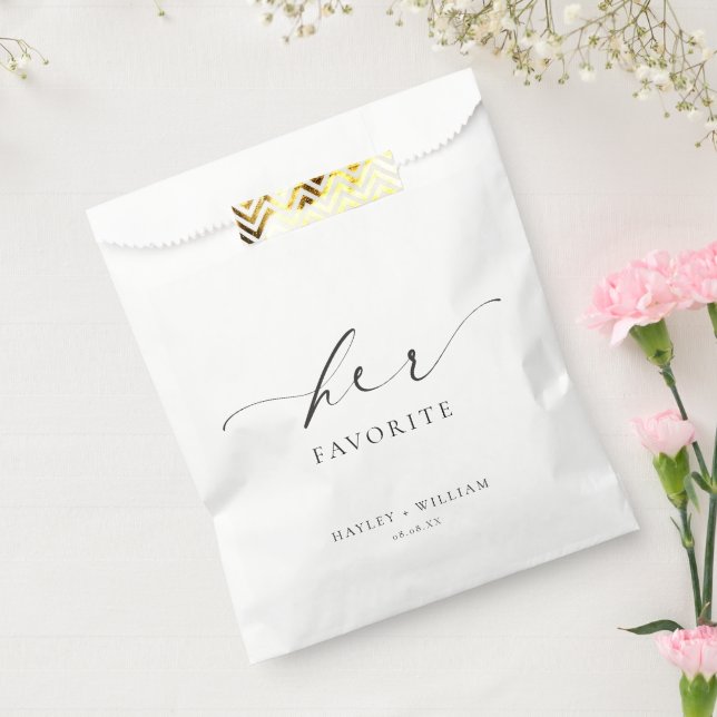 Sacs de Faveur d'Ellesmere (Scellé)