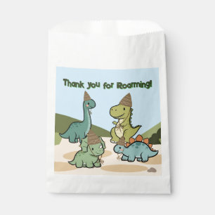 Sacs de Faveurs de Dinosaure Mignon