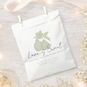 Sacs de Faveurs de Mariage au Vert Sauge Perfect P