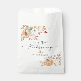Sacs de Faveurs de Thanksgiving Citrouilles Rustiq