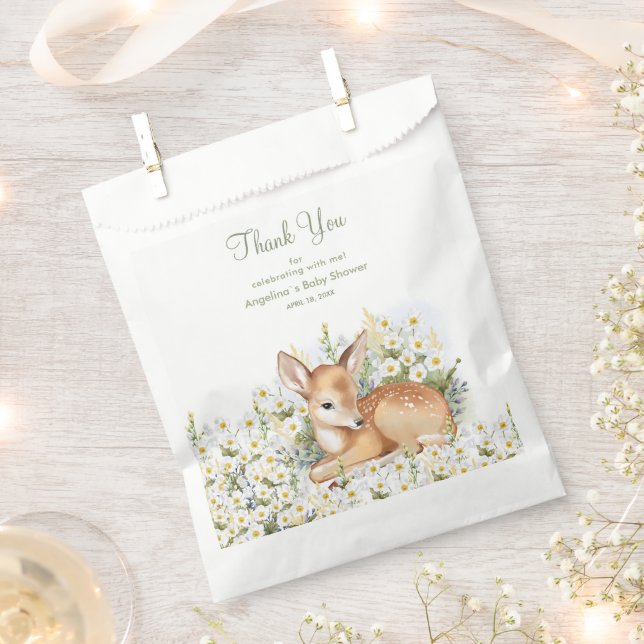 Sacs de Faveurs pour Baby Shower (Coupé)