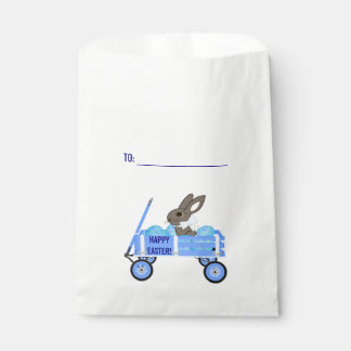 Sacs de friandises de cookies de lapin et d'œufs d