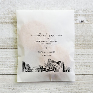 Sacs de Mariage en ligne Skyline Kansas City Merci