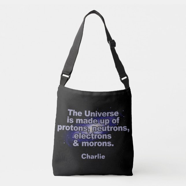 Sacs de nom personnalisés "L'Univers" (Devant)