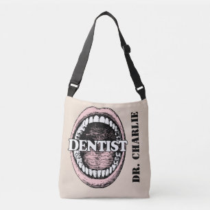 Sacs de nom personnalisés pour dentiste