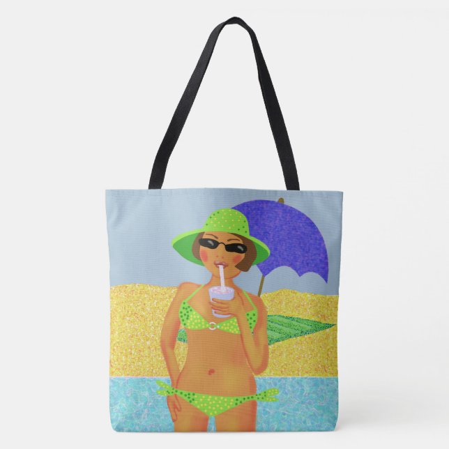 Sacs de plage pour filles bikini (Devant)