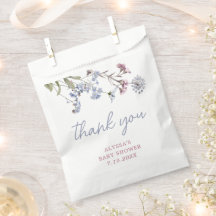 Sacs de préférence pour le Baby shower de Fleur sa