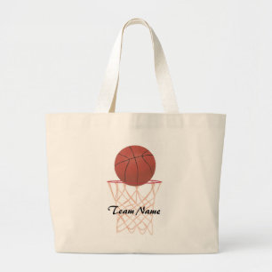 Sacs de toile de nom de l'équipe de basket-ball cu
