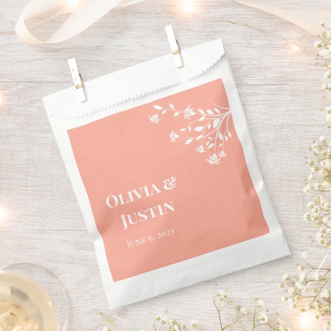 Sacs de traitement de faveur de mariage (Coupé)