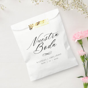 Sacs de Traitements de Mariage Mexicain Nuestra Bo