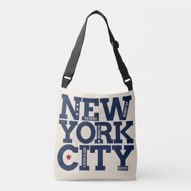 Sacs de typographie de New York City (Devant)