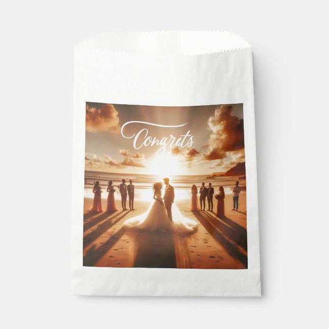 Sacs en papier pour félicitations (Devant)