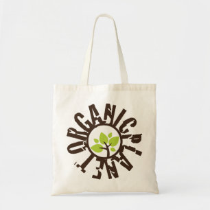 Sacs en toile réutilisables Planète biologique