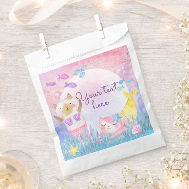 Sacs favoris en papier Mercat magique (Coupé)