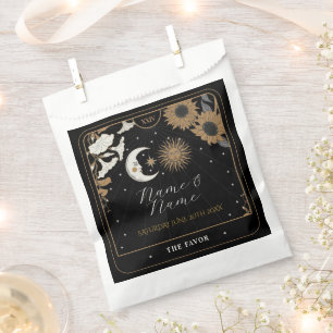 Sacs favoris mariage Cartes de tarot Sun Moon
