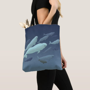 Sacs fourre-tout de baleines de Beluga Baguettes d