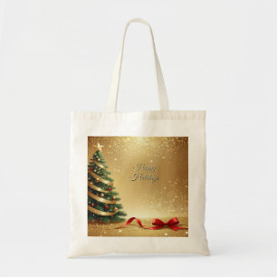 Sacs fourre-tout de rubans d'arbre de Noël