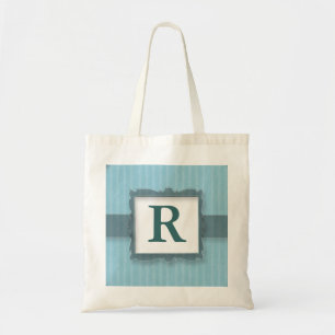 Sacs fourre-tout décorés d'un monogramme à toile :