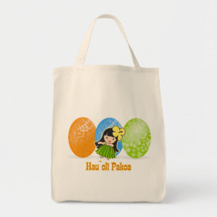 Sacs fourre-tout d'oeufs de Pâques de Hula Girl