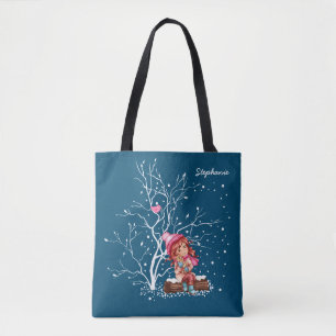 Sacs fourre-tout nommés à cadeau de Noël de