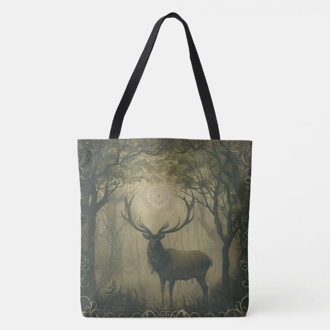 Sacs fourre-tout Nordic Samhain - Design de stade (Devant)