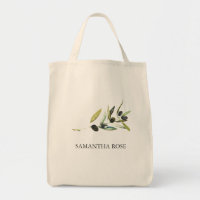 Sacs fourre-tout personnalisés Branche d'olive rus