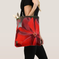 Sacs fourre-tout personnalisés - Géranium rouge