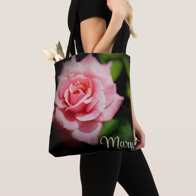 Sacs fourre-tout personnalisés - Rose rose (De près)