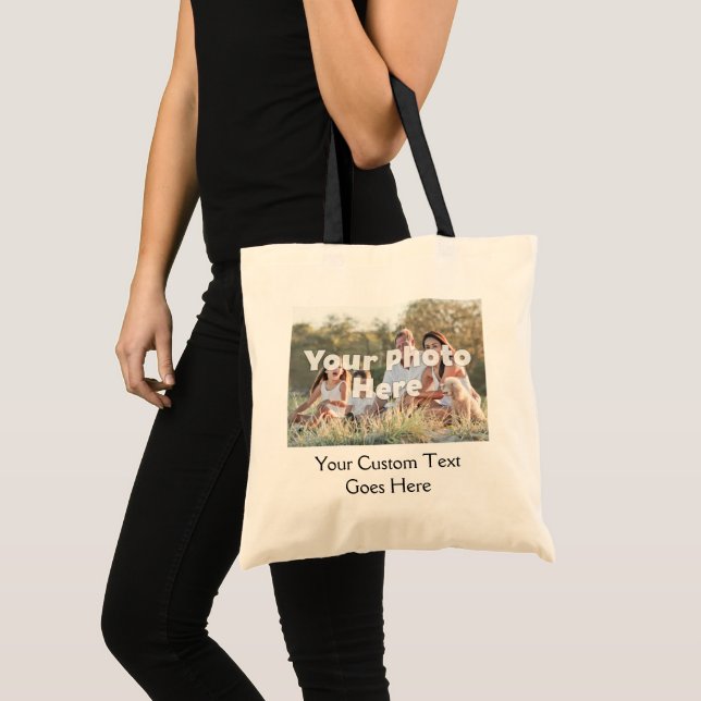 Sacs fourre-tout photo personnalisés (Devant (produit))