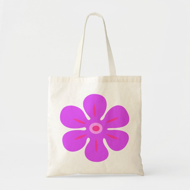 Sacs fourre-tout tropicaux de pluie de fleurs (Devant)