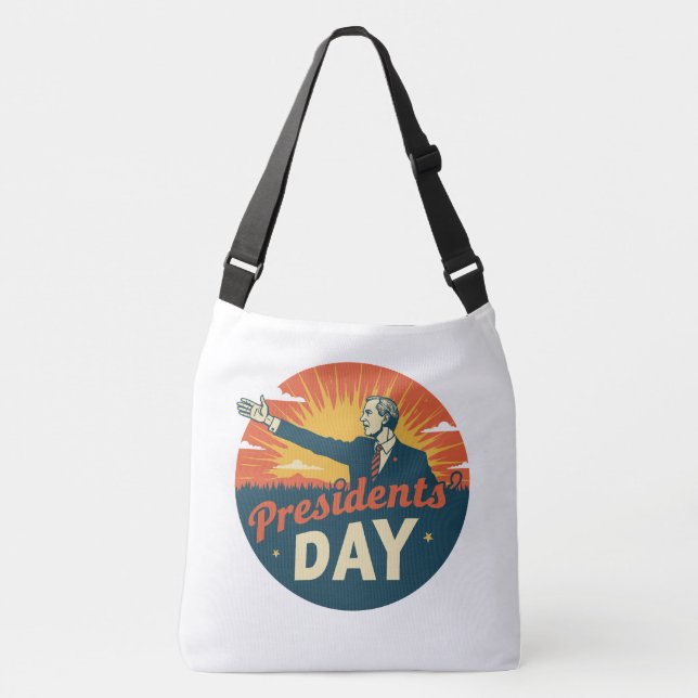 Sacs graphiques pour la fête des présidents (Devant)