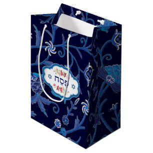 Sacs hébreux de cadeau de pâque de conception de