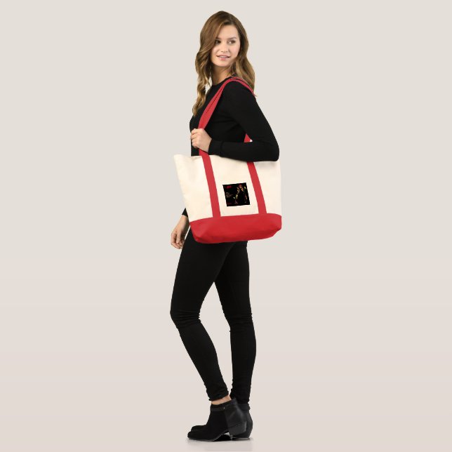Sacs "I AM" Sac fourre-tout personnalisé (Devant (modèle))