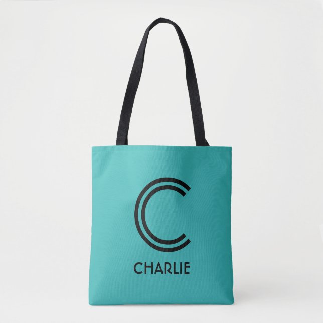 Sacs monogramme et couleur personnalisés (Devant)