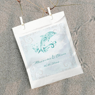 Sacs préférés pour mariage turquoise pour dauphin
