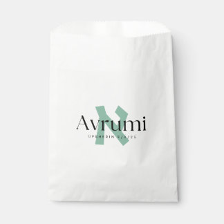 Sacs Upsherin Personnalisés - Grande Lettre Aleph 