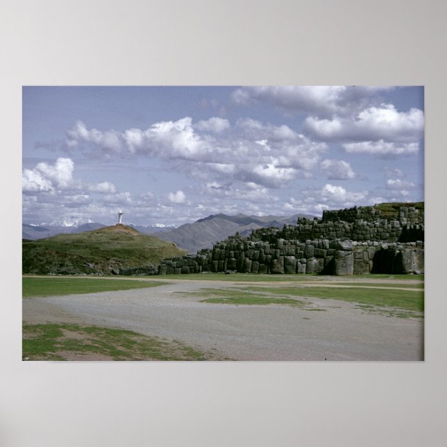 Sacsahuman Inca Festung Poster (Vorne)