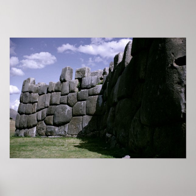 Sacsahuman Incan Festung Poster (Vorne)