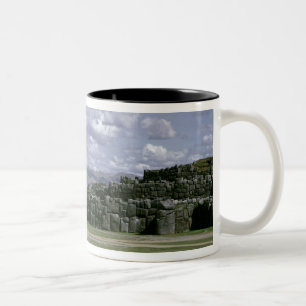 Sacsahuman Inkafestung Zweifarbige Tasse