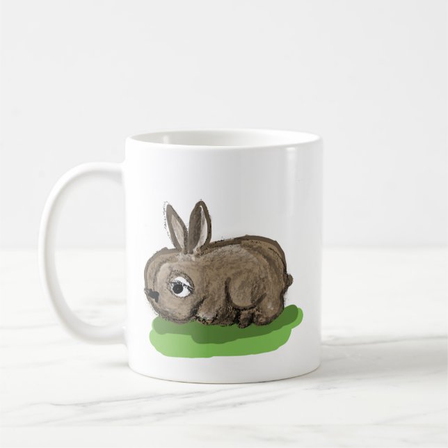 Sad Bunny Kaffeetasse (Links)