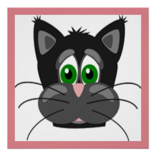 SAD CAT POSTER
