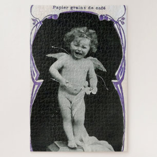 Sad Cherub Angel Print