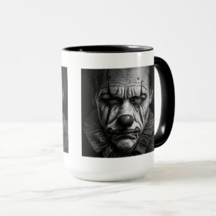 Sad Clown Combo Tasse, 15 oz Tasse