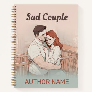 Sad Couple Book Cover Inspiration Notebook Notizbuch