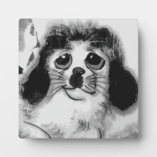 SAD DOG FOTOPLATTE