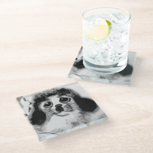 SAD DOG GLASUNTERSETZER