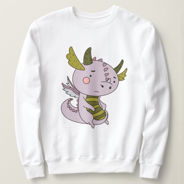 Sad Dragon Sweatshirt (Design vorne)