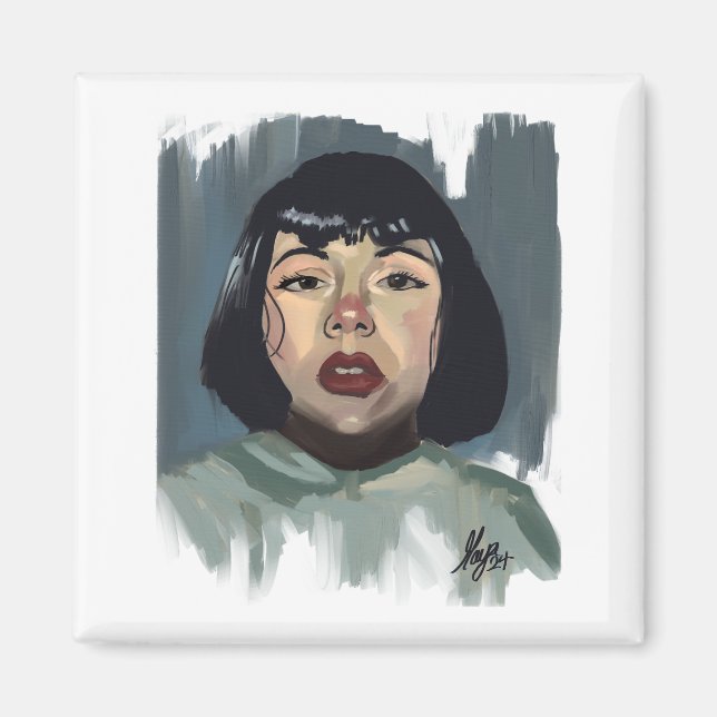 Sad eyes magnet (Vorne)