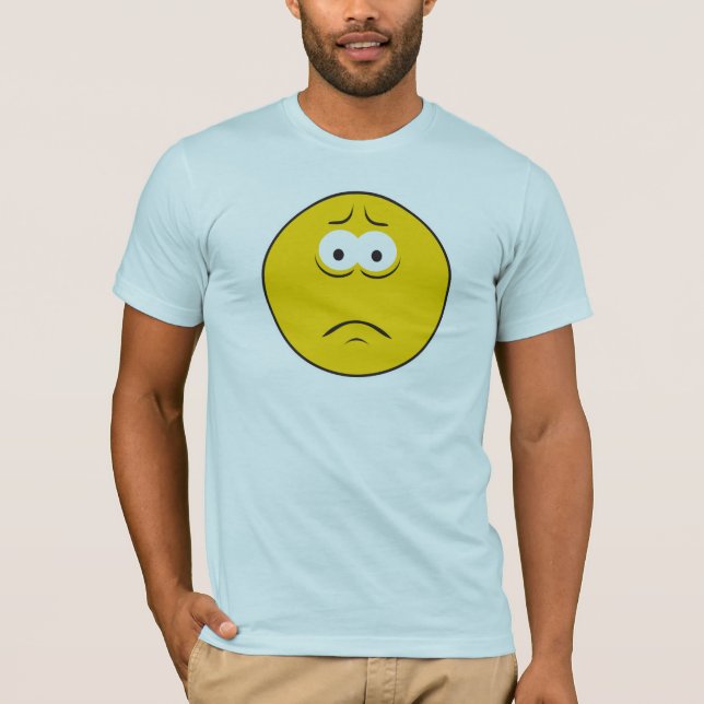 Sad Frownace T-Shirt (Vorderseite)